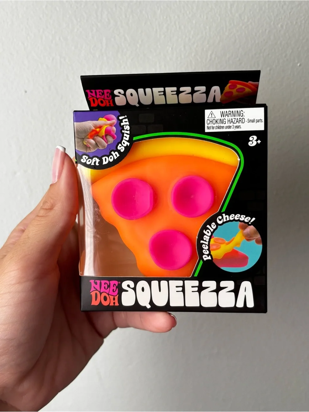 NeeDoh Squeezza Pizza Slice NEW Sealed